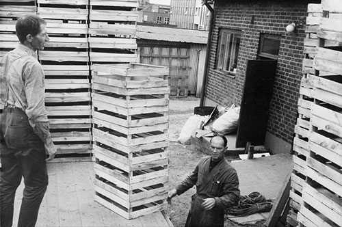 博殼松于1932年在赫爾辛堡附近的 Raml?sa 成立，當時名為 Raml?sa L?dfabrik（意為Raml?sa木箱廠）。Boxon History