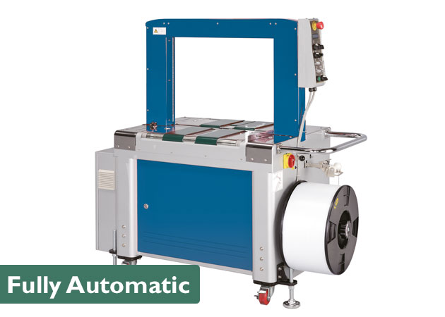 博殼松全自動捆扎機類似于半自動捆扎機，但更適合置于驅(qū)動的生產(chǎn)中。